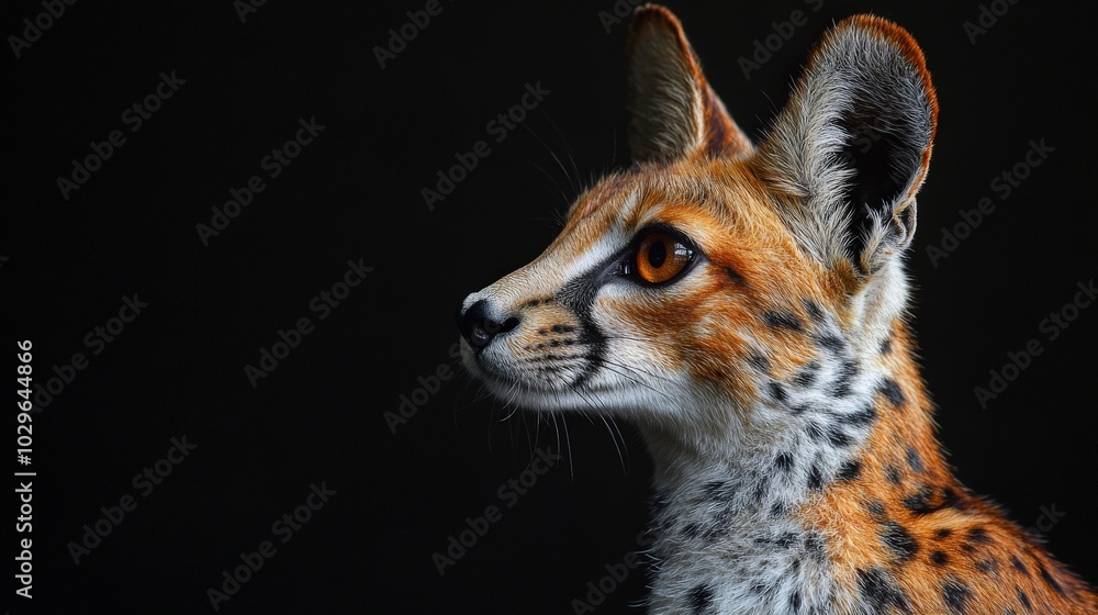 Captivating Portrait of an Uncommon One-Eared Animal in Ultra-Realistic Detail Captivating Portrait of an Uncommon One-Eared Animal in Ultra-Realistic Detail