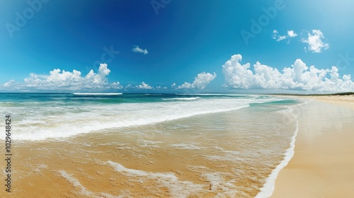 Tranquil Beachscape photo