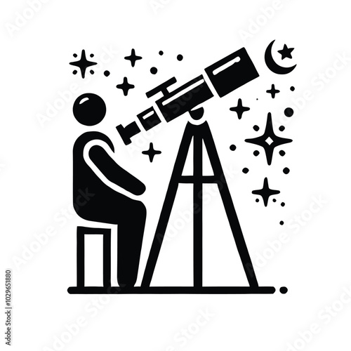 Stargazing Silhouette