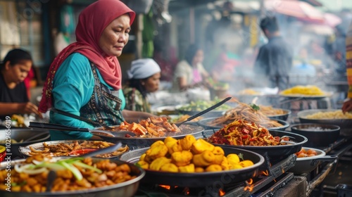 Street Food Market photo