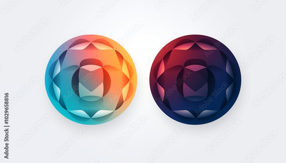 circle symbol made of many spheres circle symbol made of many spheres