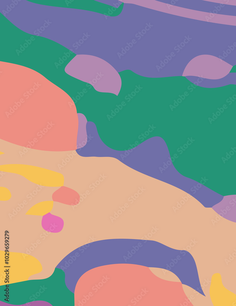 flalt abstract background for poster and banner