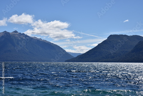 Lake and mountain