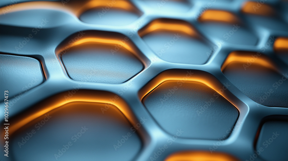 Obraz premium Infinity Hexagon