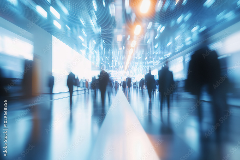 Blurry Defocused Tradeshow Event Background - Perfect for presentations, website banners, and social media Blurry Defocused Tradeshow Event Background - Perfect for presentations, website banners, and social media