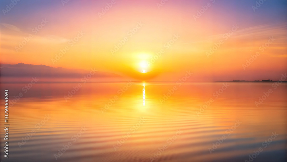 Fototapeta premium Sunrise at sea