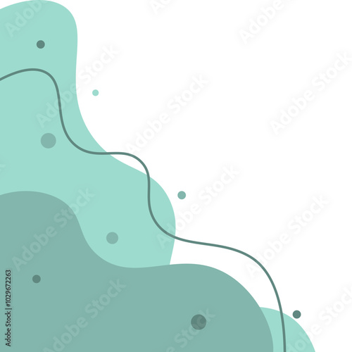 Modern Blob Corner