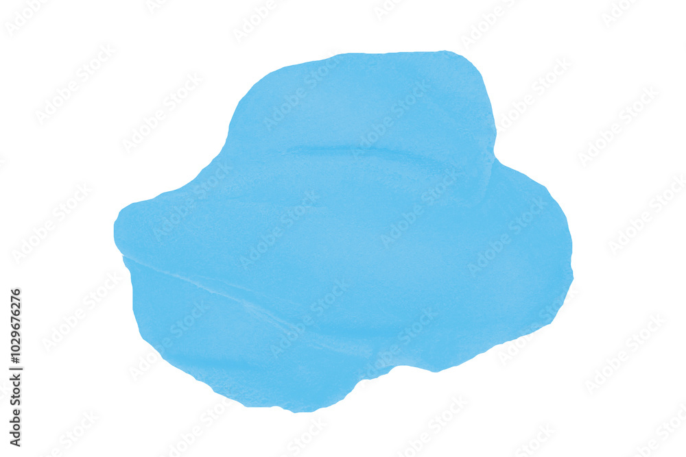 Isolated light blue clay texture on transparent background. Isolated light blue clay texture on transparent background.