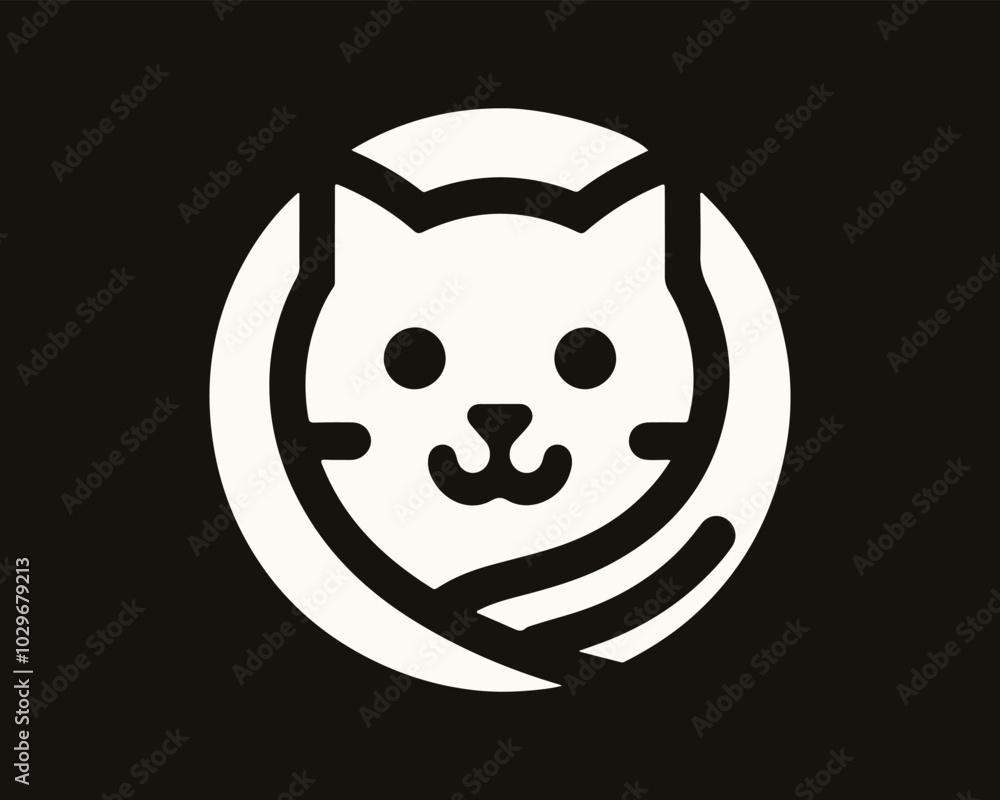 Cat logo vector illustration Cat logo vector illustration