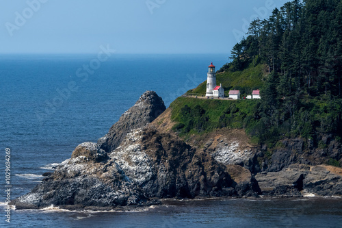 lighthouse on the rock
