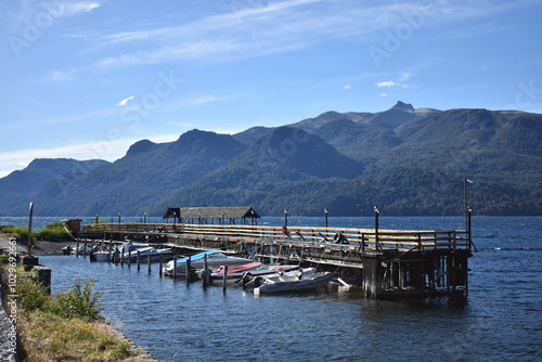 Bay in the mountains