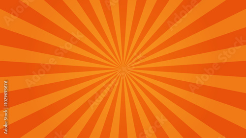 Orange spiral background design. Vector illustration for swirl design