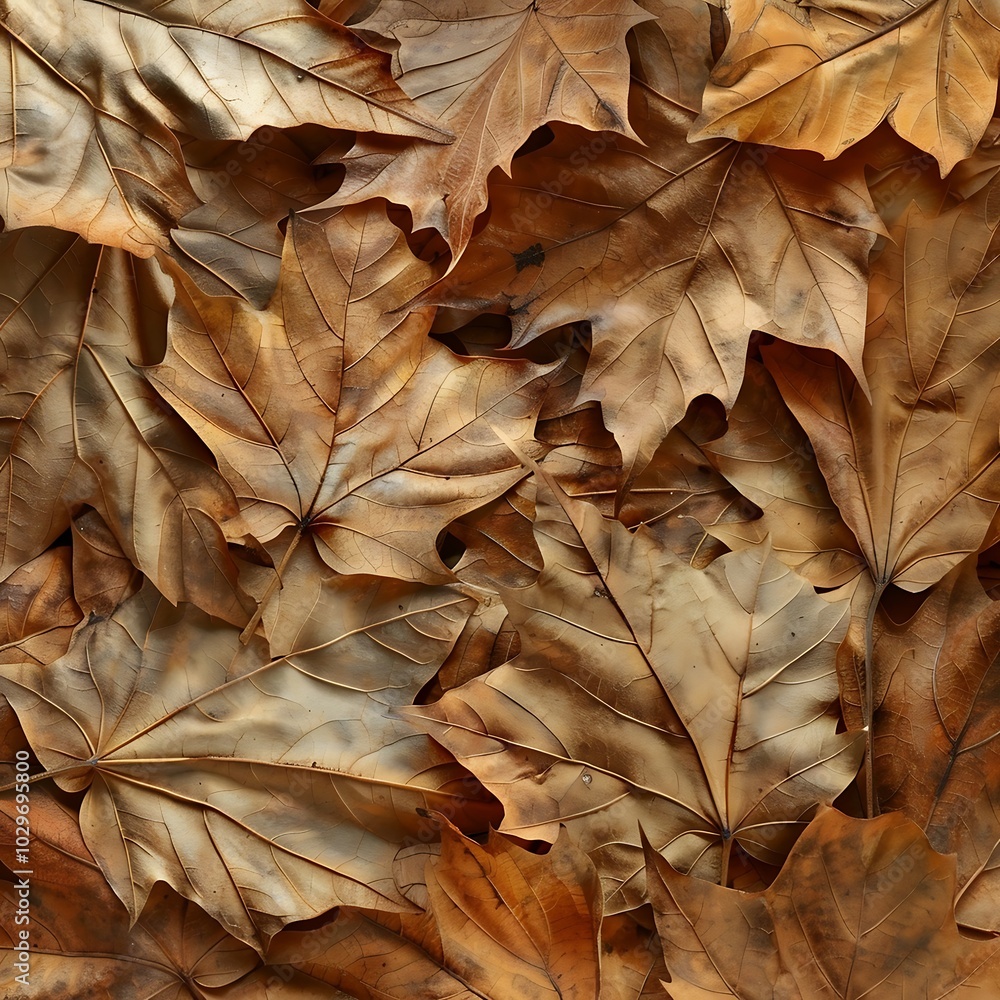Autumn maple leaves background. Top view Autumn maple leaves background. Top view