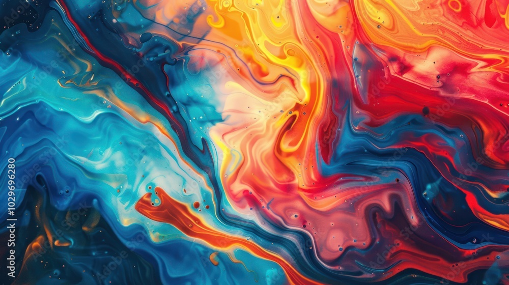 Abstract Colorful Swirls Abstract Colorful Swirls