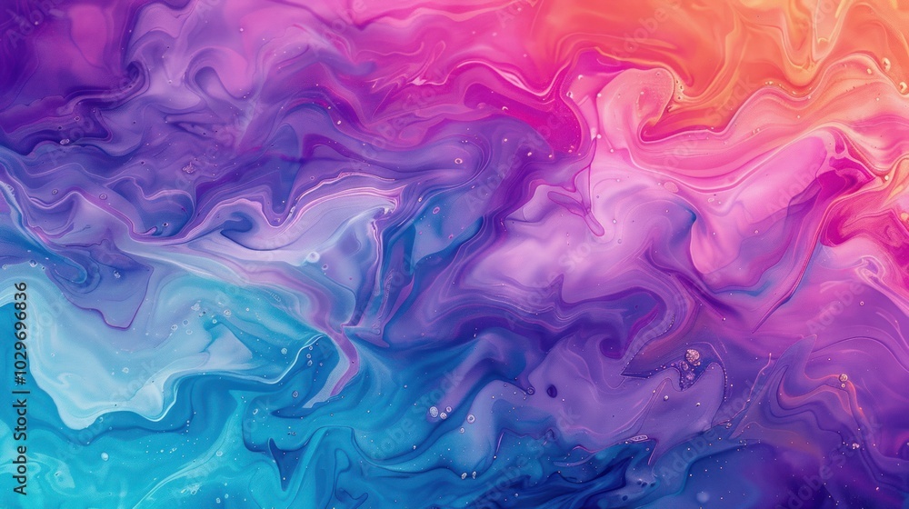 Abstract Swirling Colors Abstract Swirling Colors