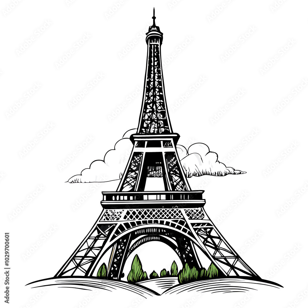 Obraz premium eiffel tower
