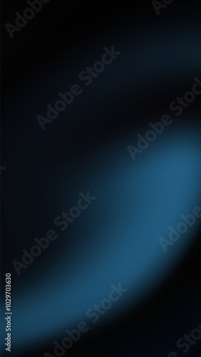 Abstract Dark Blue Gradient Background Design