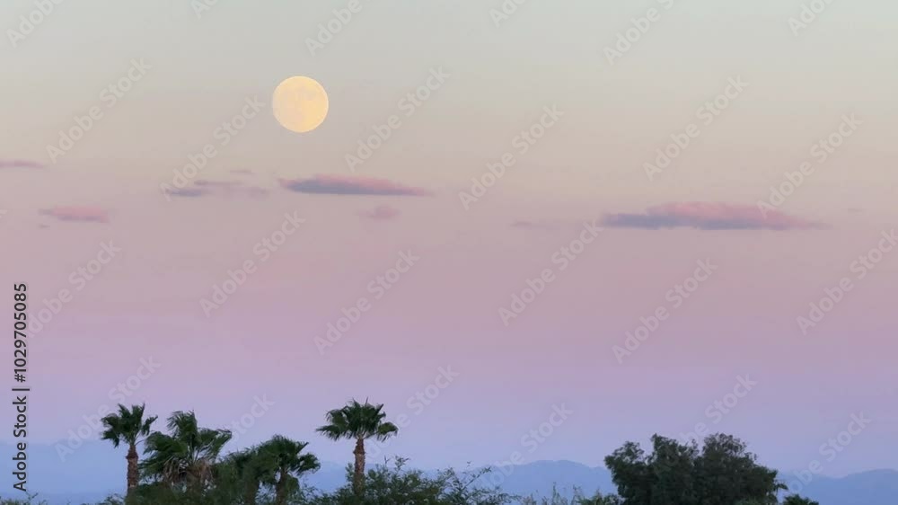 Sunset, over the mountains , Perfect Moonlight . Sunset, over the mountains , Perfect Moonlight .