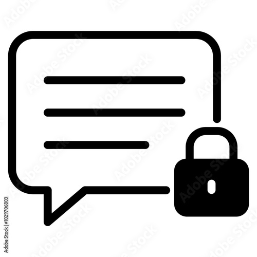 encryption chat icon