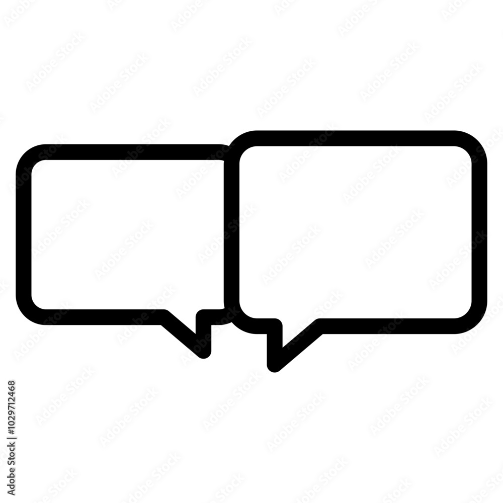 Naklejka premium speech bubble