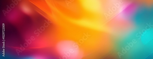 abstract colorful background with bokeh