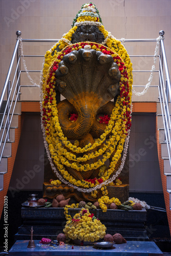 NAGA DEV (God Subrahmanyam) IDOL Hindu photo