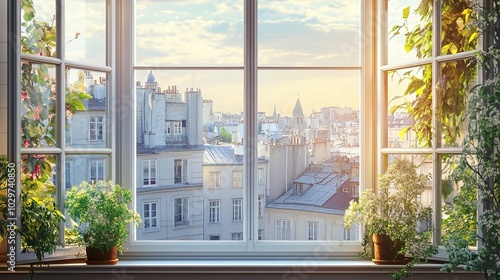 Window View of Paris