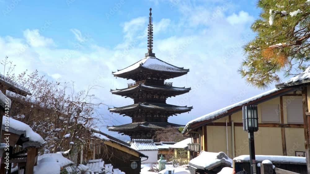Kyoto Tower shrine temple Japan snow winter culture Osaka Kyoto Tower shrine temple Japan snow winter culture Osaka
