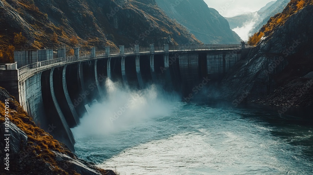 Dam in the Mountains Dam in the Mountains