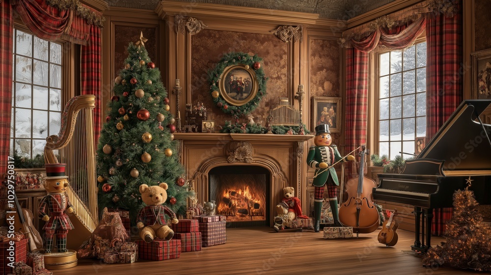 Christmas Holiday Teddy Bear Family Music Christmas Holiday Teddy Bear Family Music