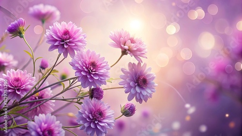 Soft Lilac Blooms with a Delicate Bokeh Background