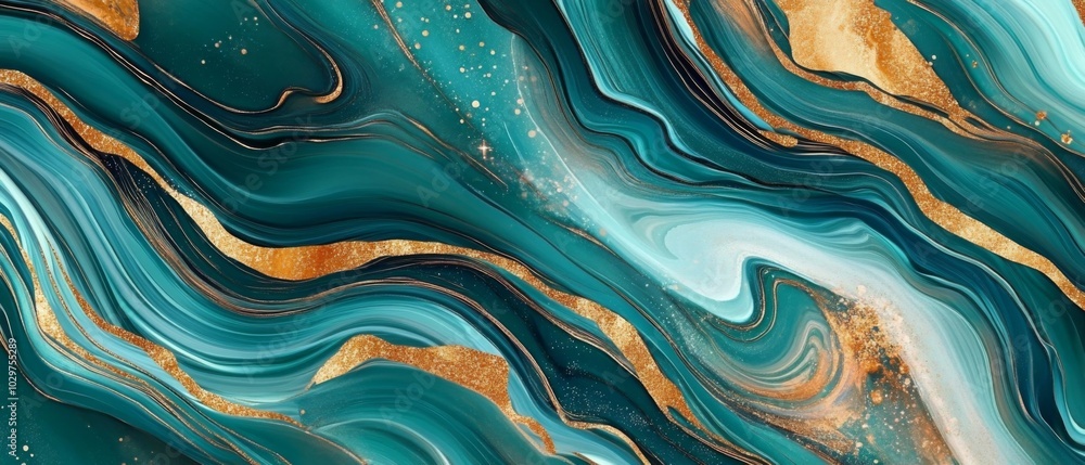 Abstract painting fluid organic style background mix blue An seamless Abstract painting fluid organic style background mix blue An seamless