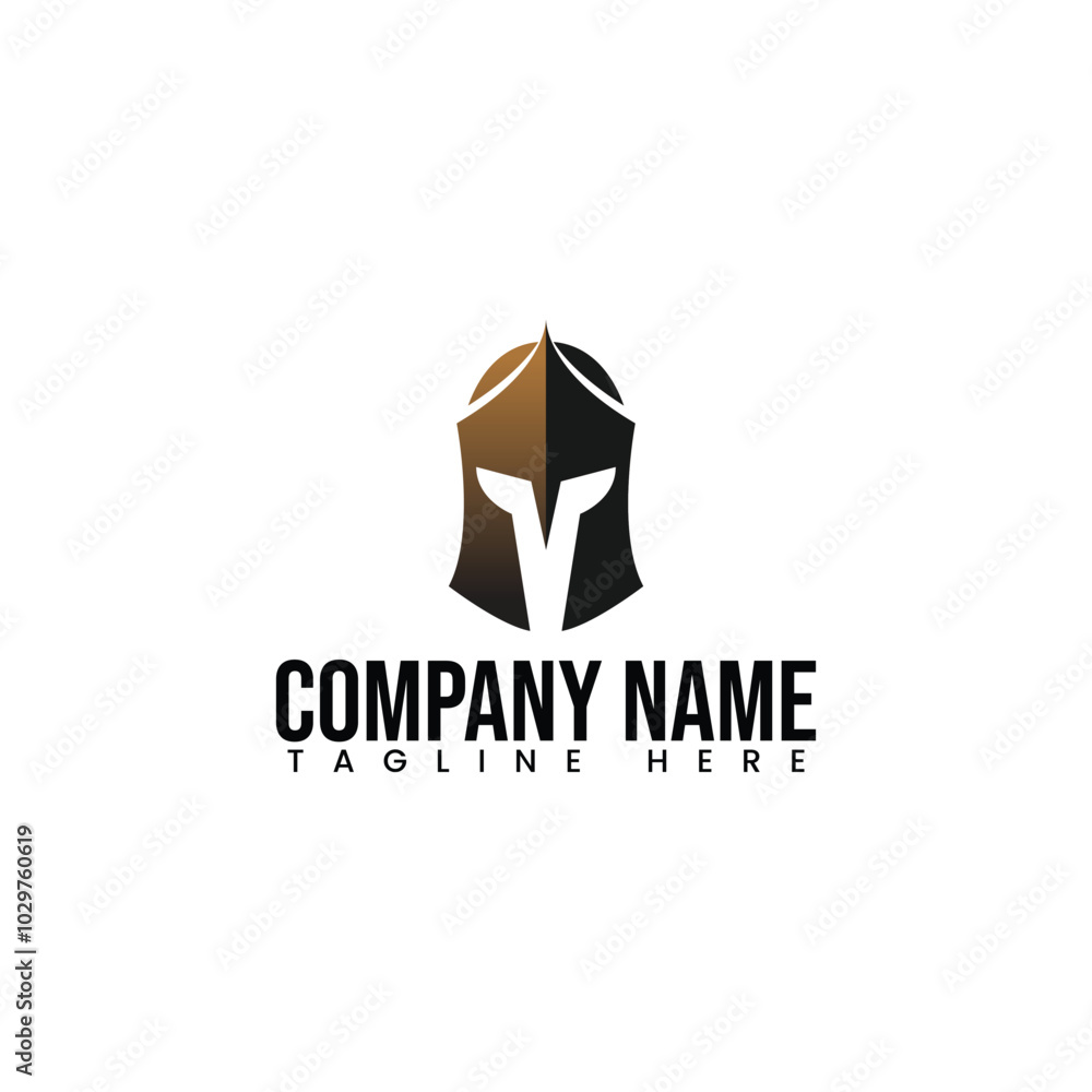 Spartan and gladiator helmet logo Spartan and gladiator helmet logo
