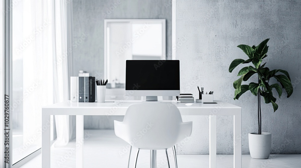 Minimalist Workspace Minimalist Workspace