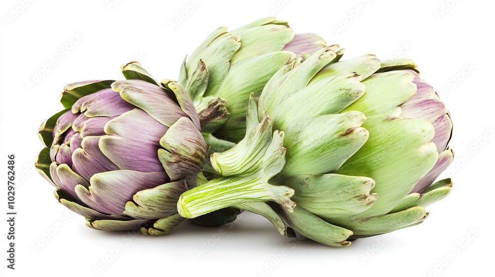 Fototapeta premium Fresh Green Artichokes