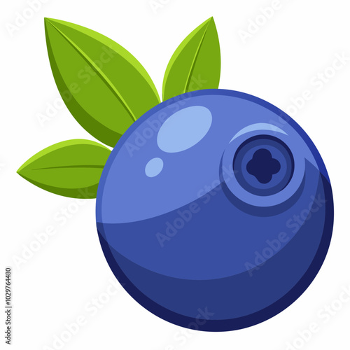 blue berry vector art
