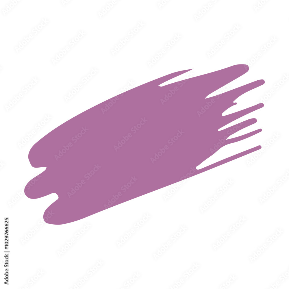 Pastel Watercolor Paint Streaks