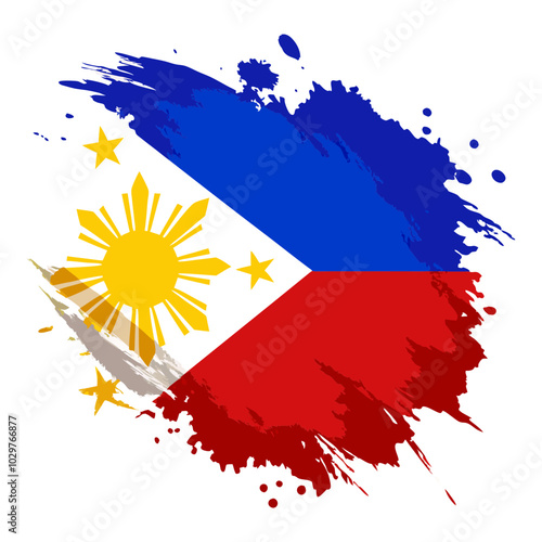 Philippines Flag Painting