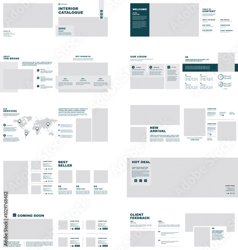 Landscape Interior Catalogue Brochure
