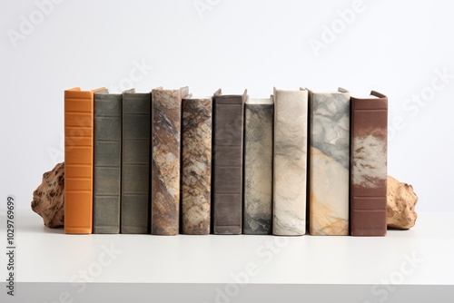 Stylish Bookends with Neutral Color Palette