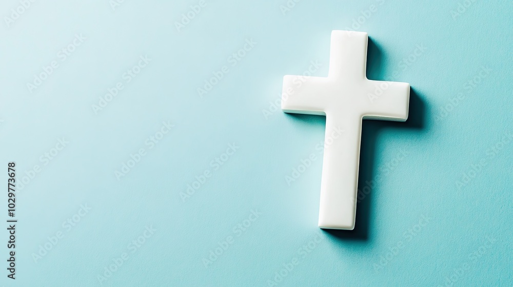 Obraz premium Minimalistic cross icon representing an incorrect answer, set against a clean white background. The bold, simple design emphasizes clarity and precision, ideal for use in digital interfaces, quizzes, 
