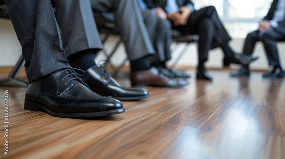 Business Meeting Feet Business Meeting Feet