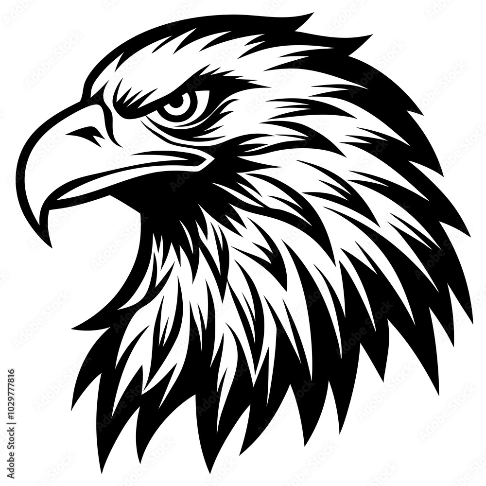 Obraz premium eagle head mascot