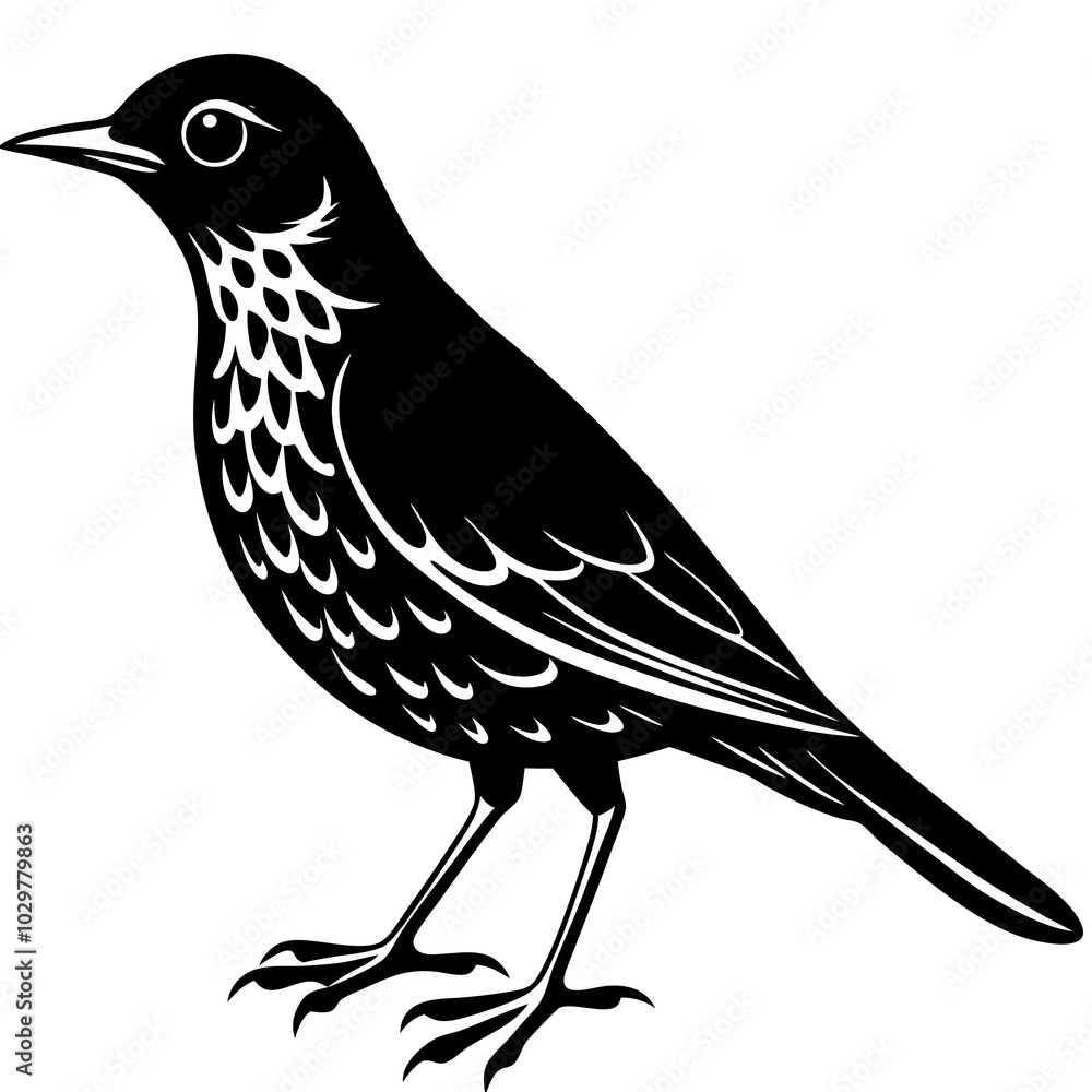 Fototapeta premium crow on a branch