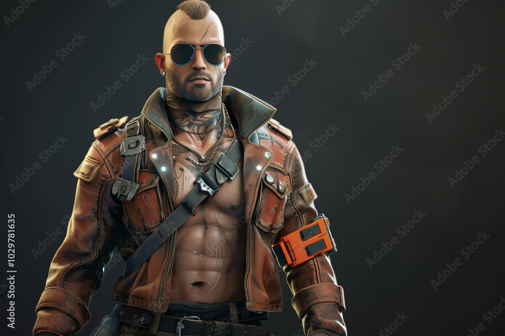 3d open world game character 3d open world game character