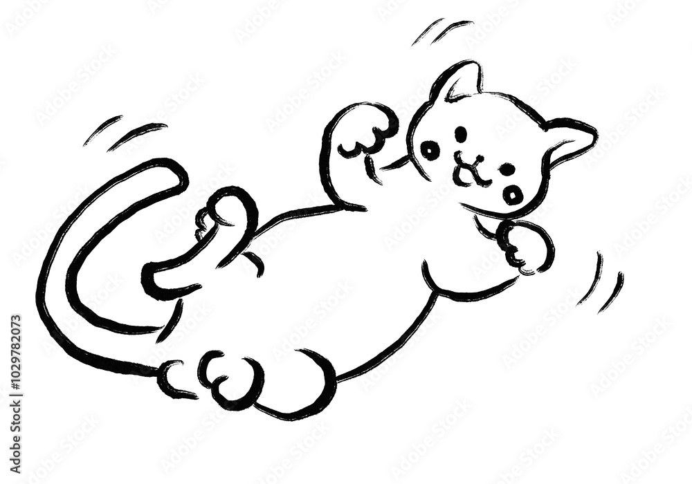 かわいい遊ぶねこ かわいい遊ぶねこ