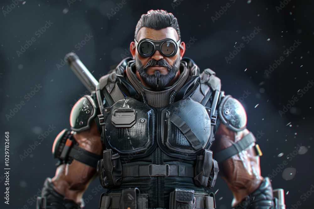 3d open world game character 3d open world game character