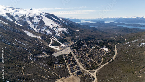 Cerro Catedral ski resort in San Carlos de Bariloche, Neuquén province, Argentina.