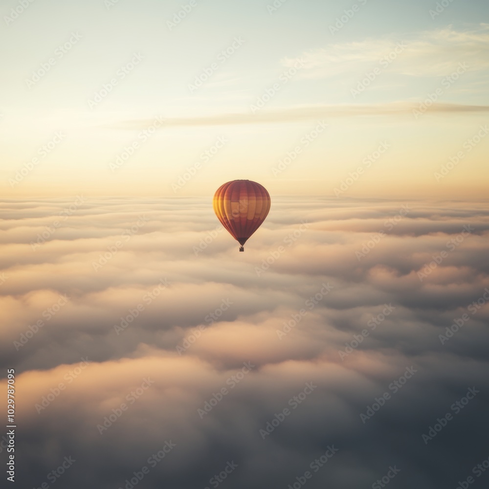 Obraz premium Balloons in the sky