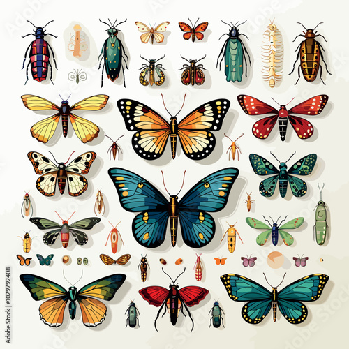 Butterfly & Insect Icons